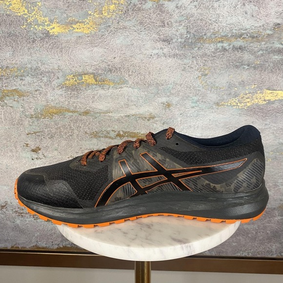 ASICS Gel-Scram 5 Shoes Mens Size 10.5 Black Running Trail Sneakers READ - Picture 6 of 9